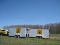 Trailer mounted units